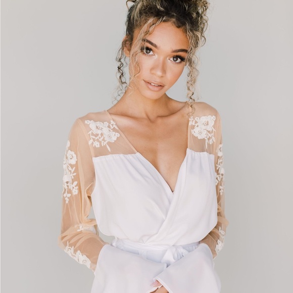 [RobedwithLove] White Bride Robe - Picture 6 of 6